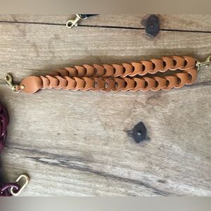 Clare V. Top Handle Strap Leather